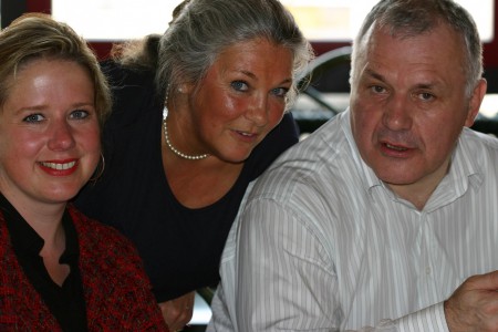 Op de foto  met Dedecker